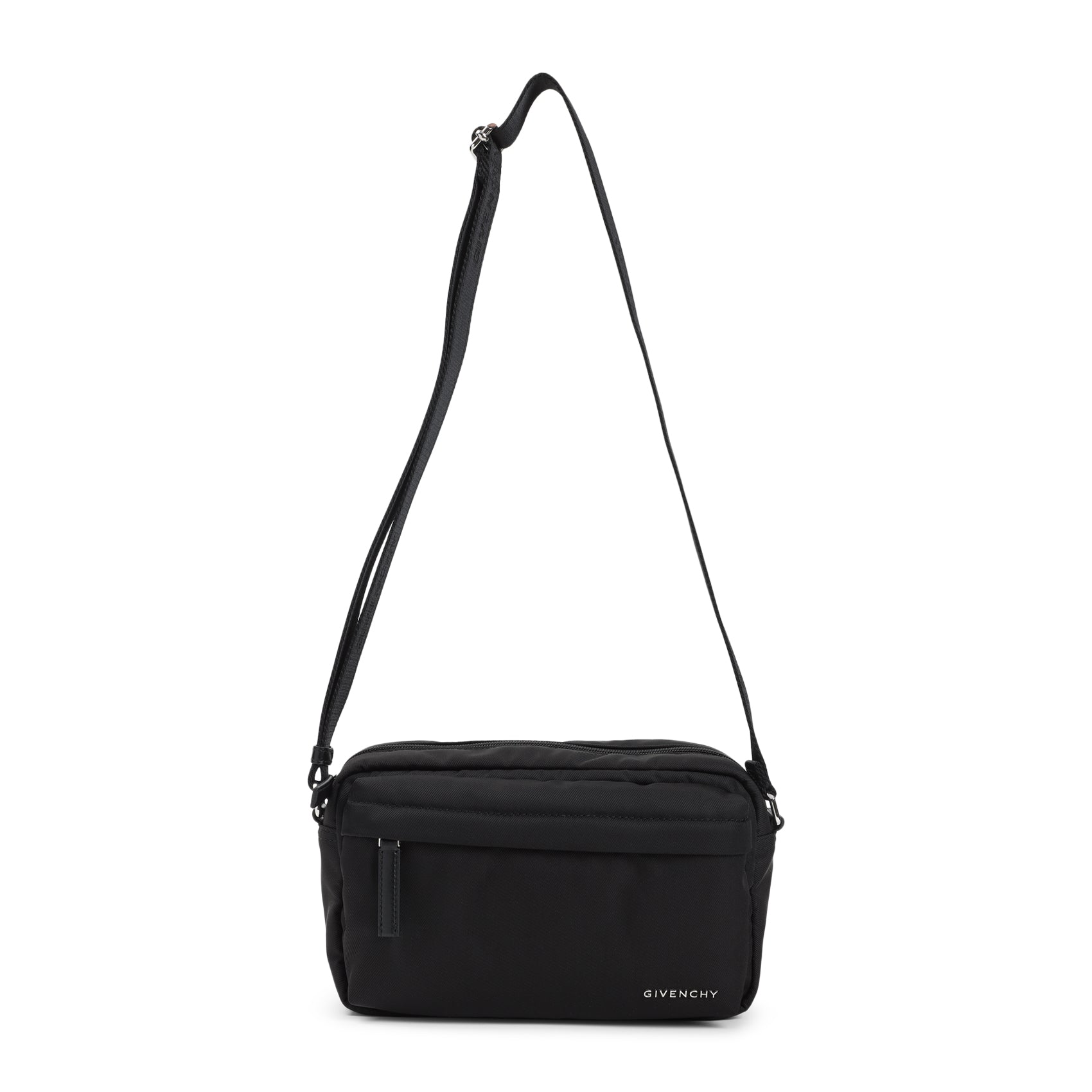 Black Essential U Polyamide Shoulder Bag
