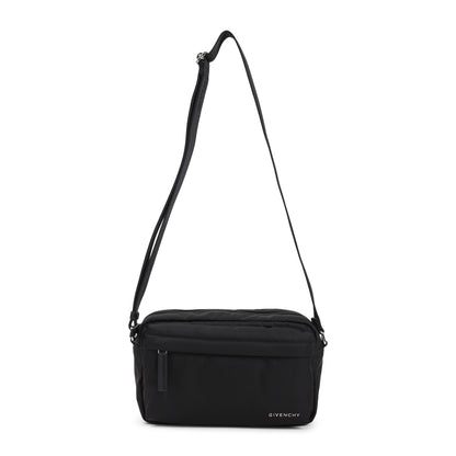 Black Essential U Polyamide Shoulder Bag
