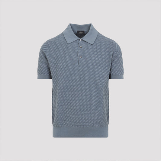 cotton and silk polo-image-1
