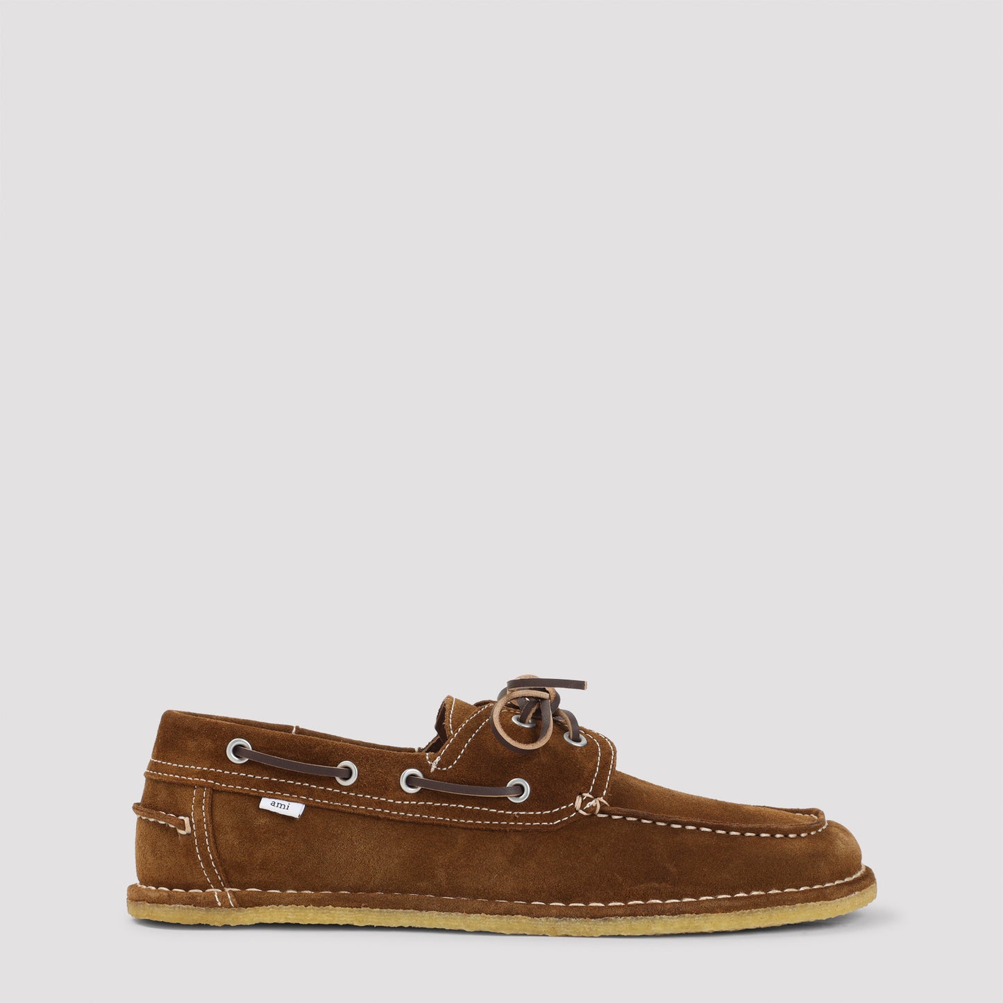 Brown Boat Suede Leather Loafers