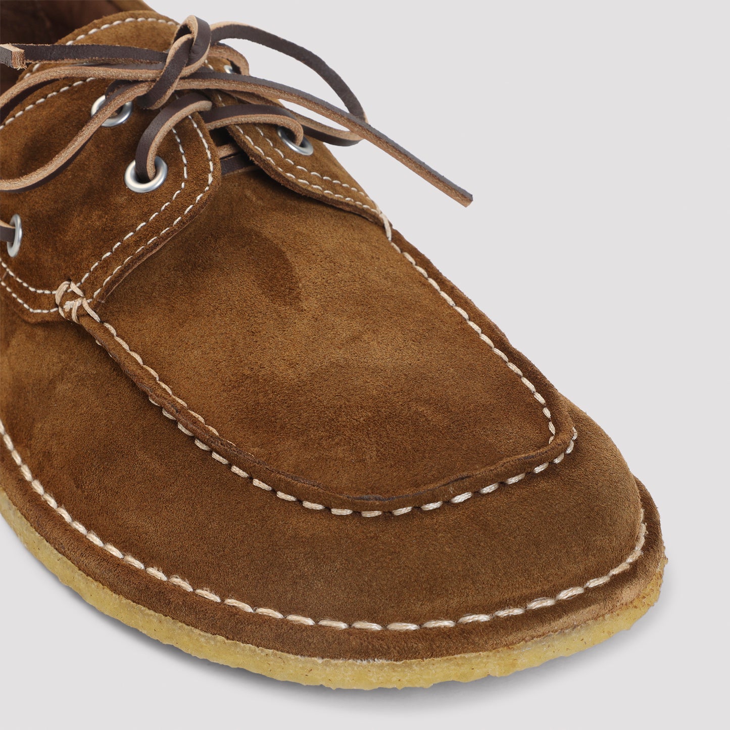 Brown Boat Suede Leather Loafers