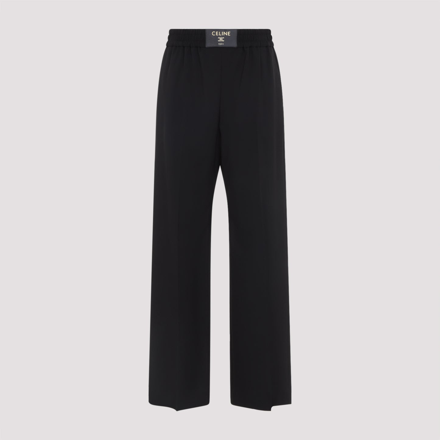 Black Wool Pants