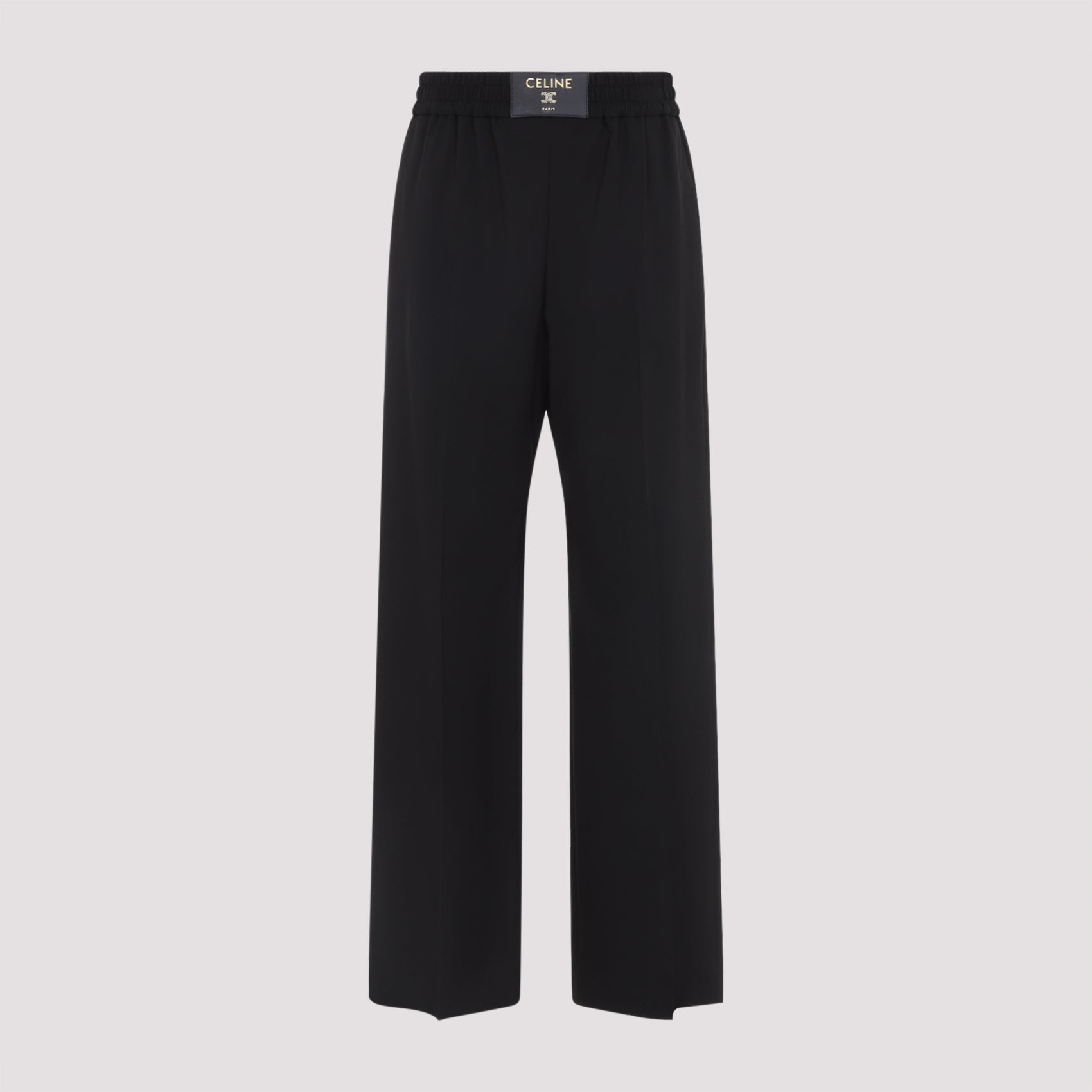 Black Wool Pants