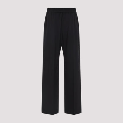 Black Wool Pants
