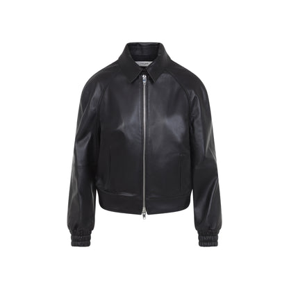 Black Lamb Leather Jacket