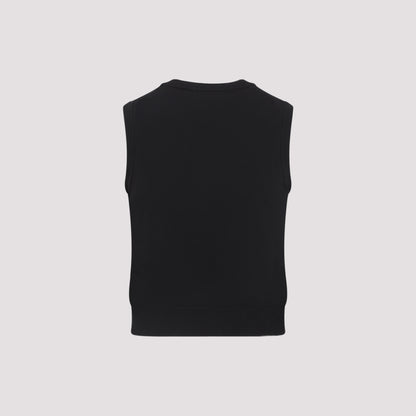 Black Wool Top