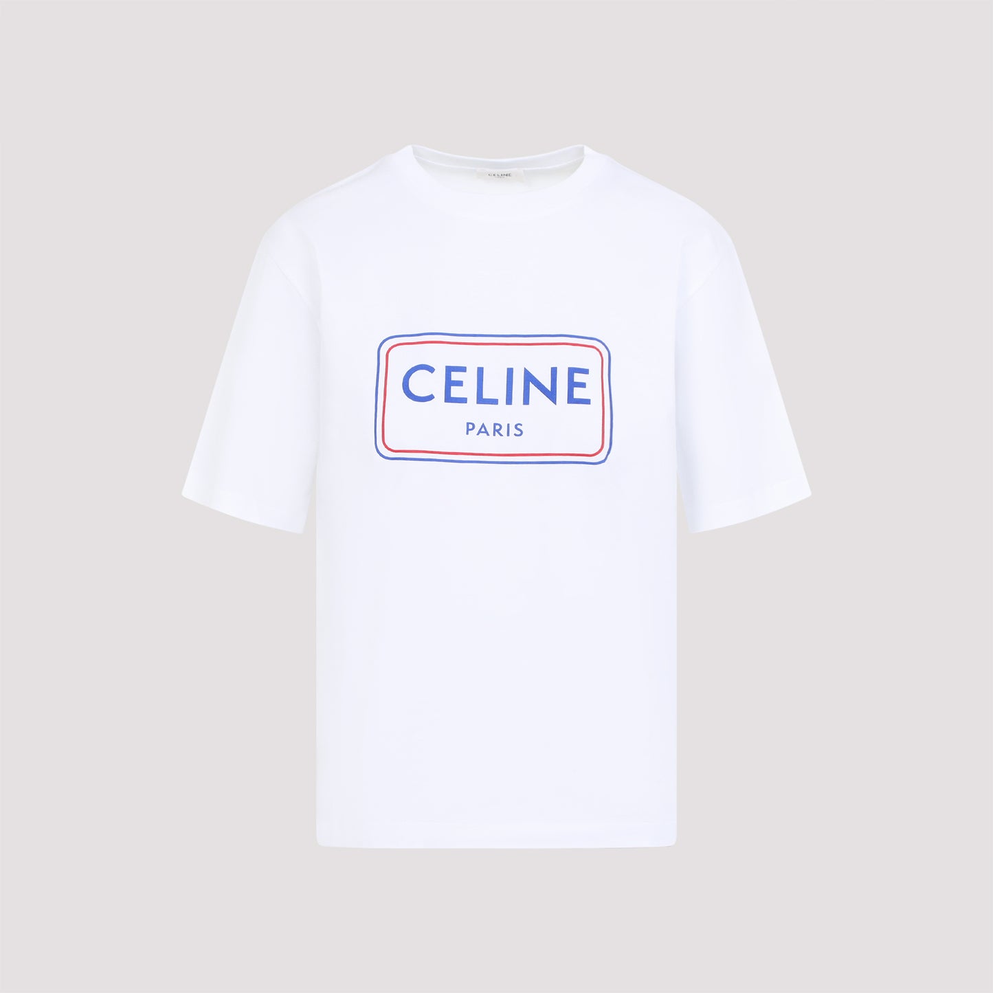 White Loose Fit Cotton T-shirt