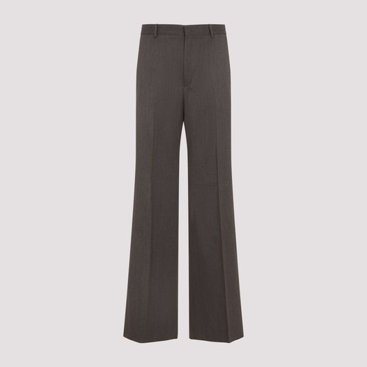 Brown Ethan Wool Pants