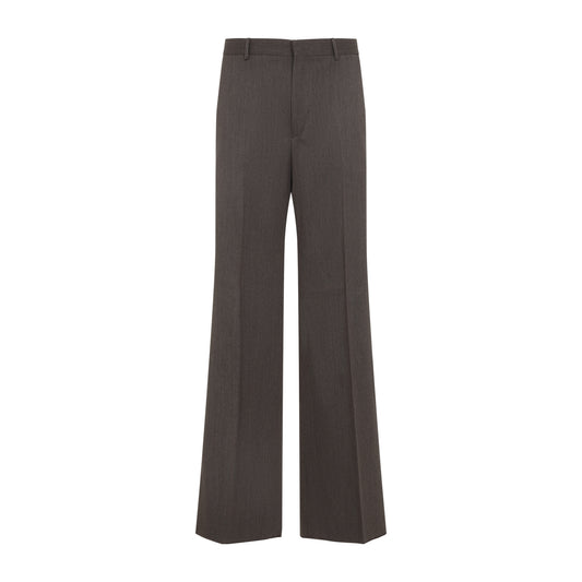 Brown Ethan Wool Pants