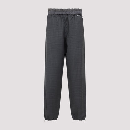 virgin wool pants-image-1