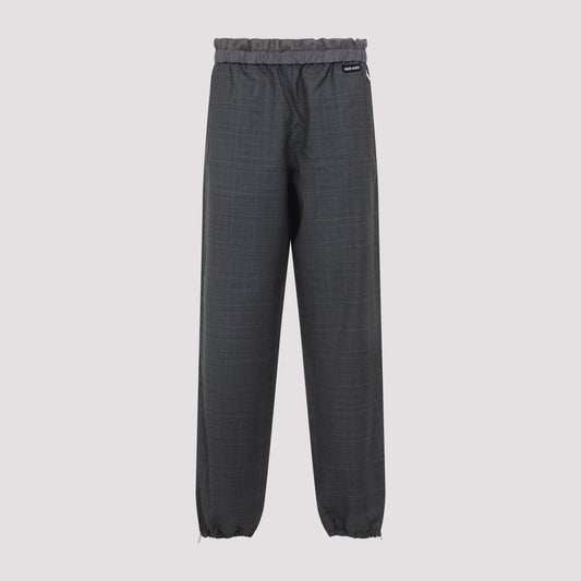 virgin wool pants-image-1