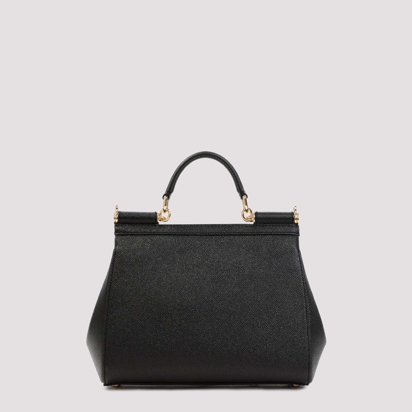 Black Saffiano Leather Sicily Bag