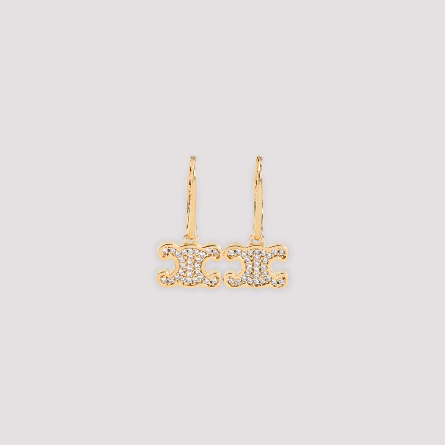rhinestone earrings-image-1