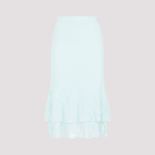 cotton midi skirt-image-1