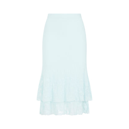 cotton midi skirt-image-2