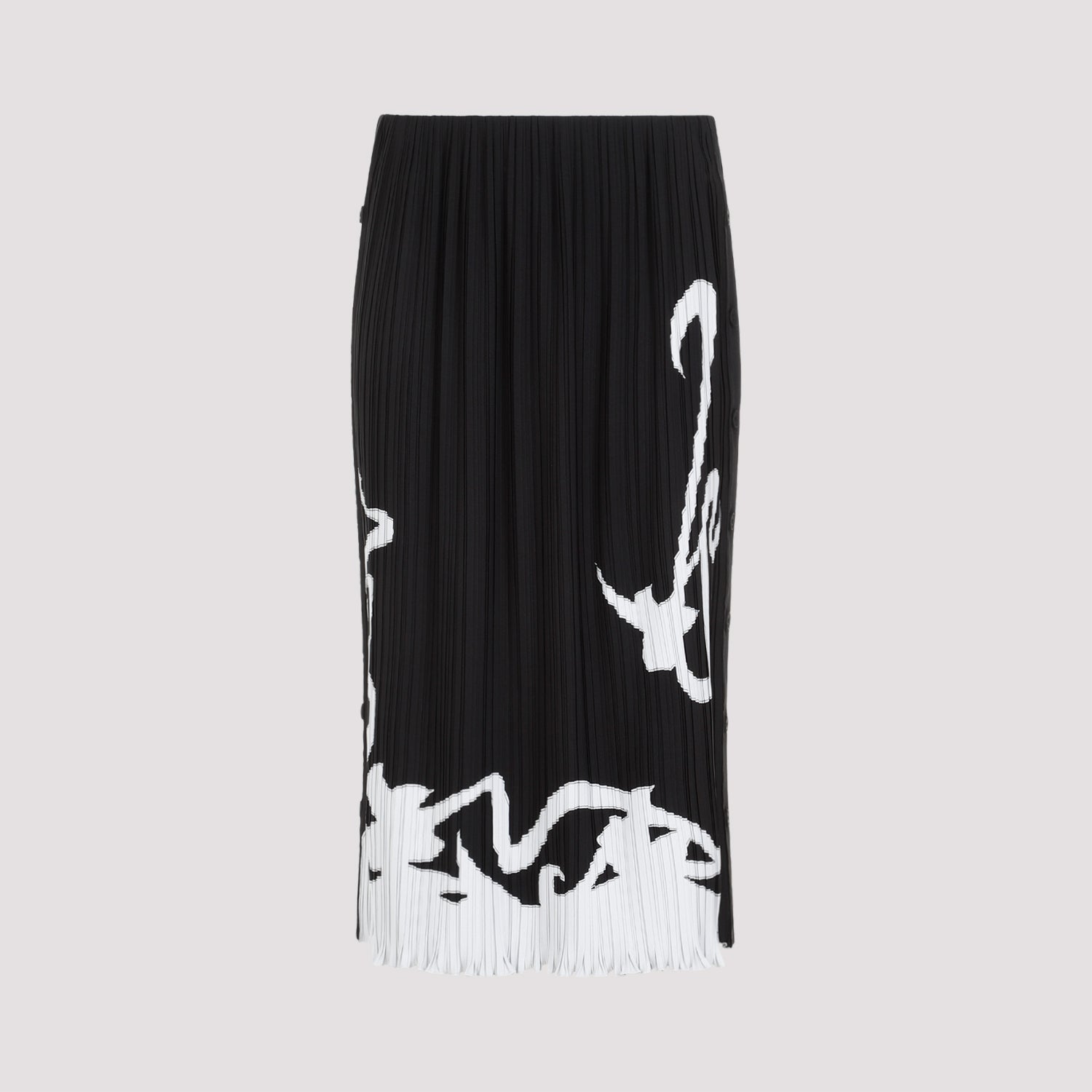 pleated long skirt-image-1
