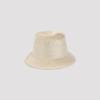 Beige Straw Hat