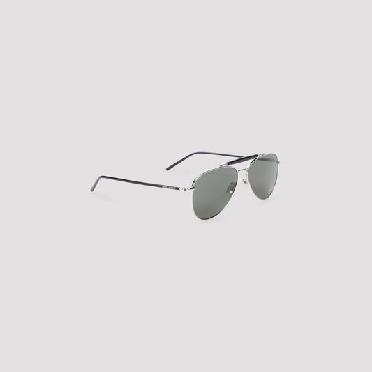 Silver Metal YSL Sl 864 Sunglasses