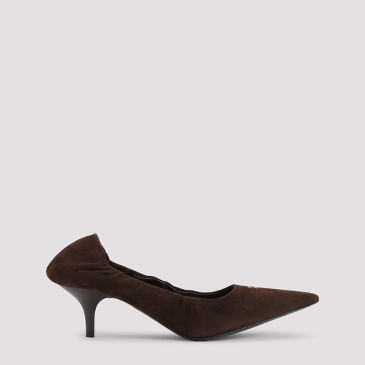 lamb leather pumps-image-1