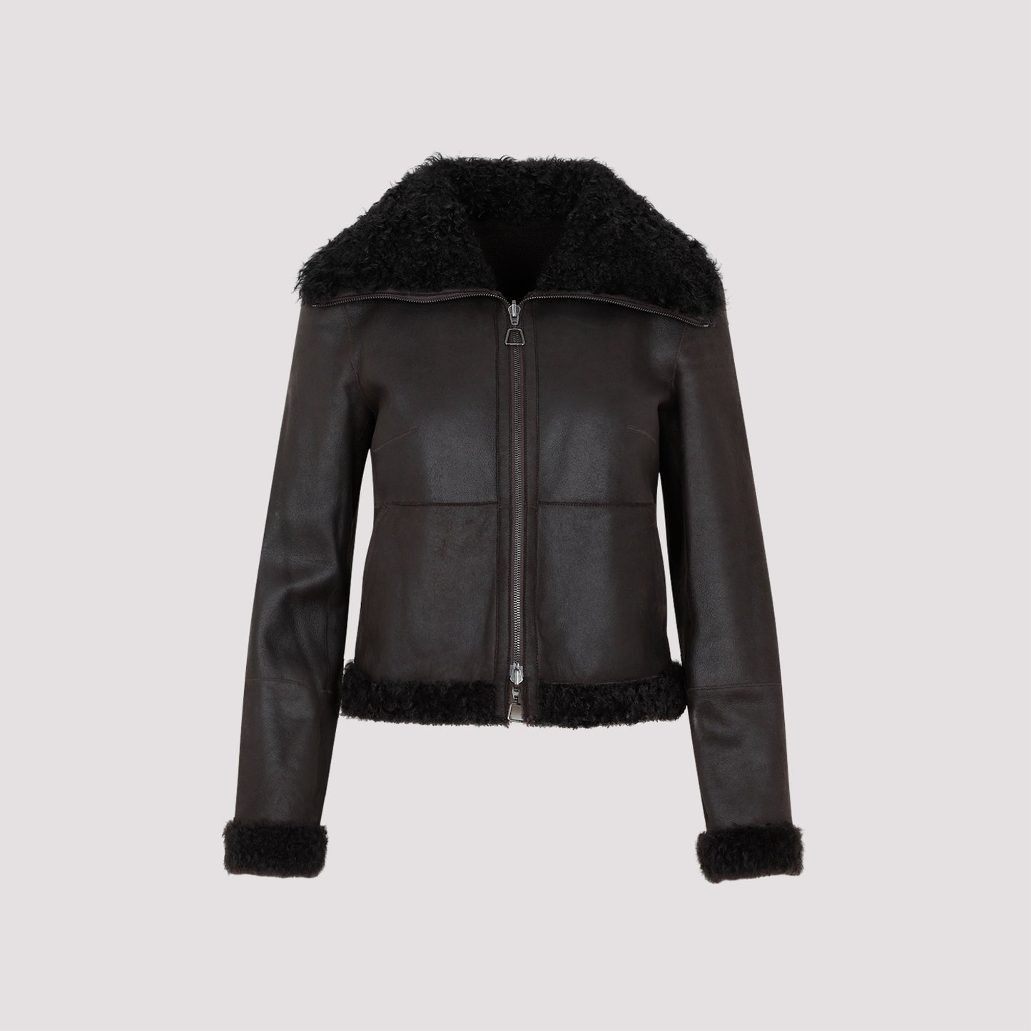 lamb leather jacket-image-1