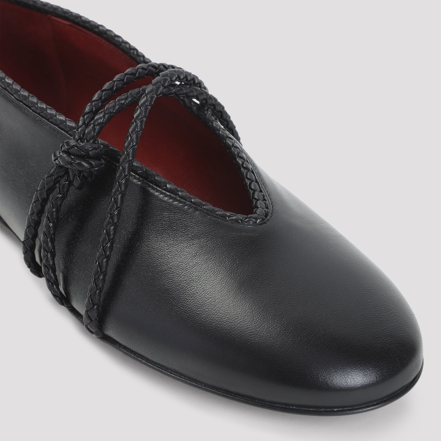 rosa lamb leather ballerinas-image-6