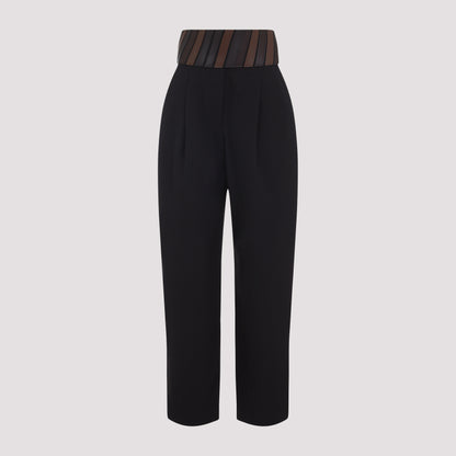 alaïa belt pants-image-1