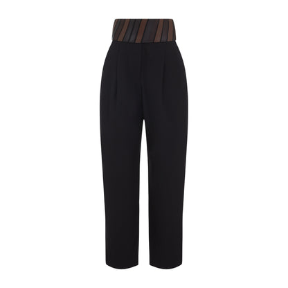 alaïa belt pants-image-2