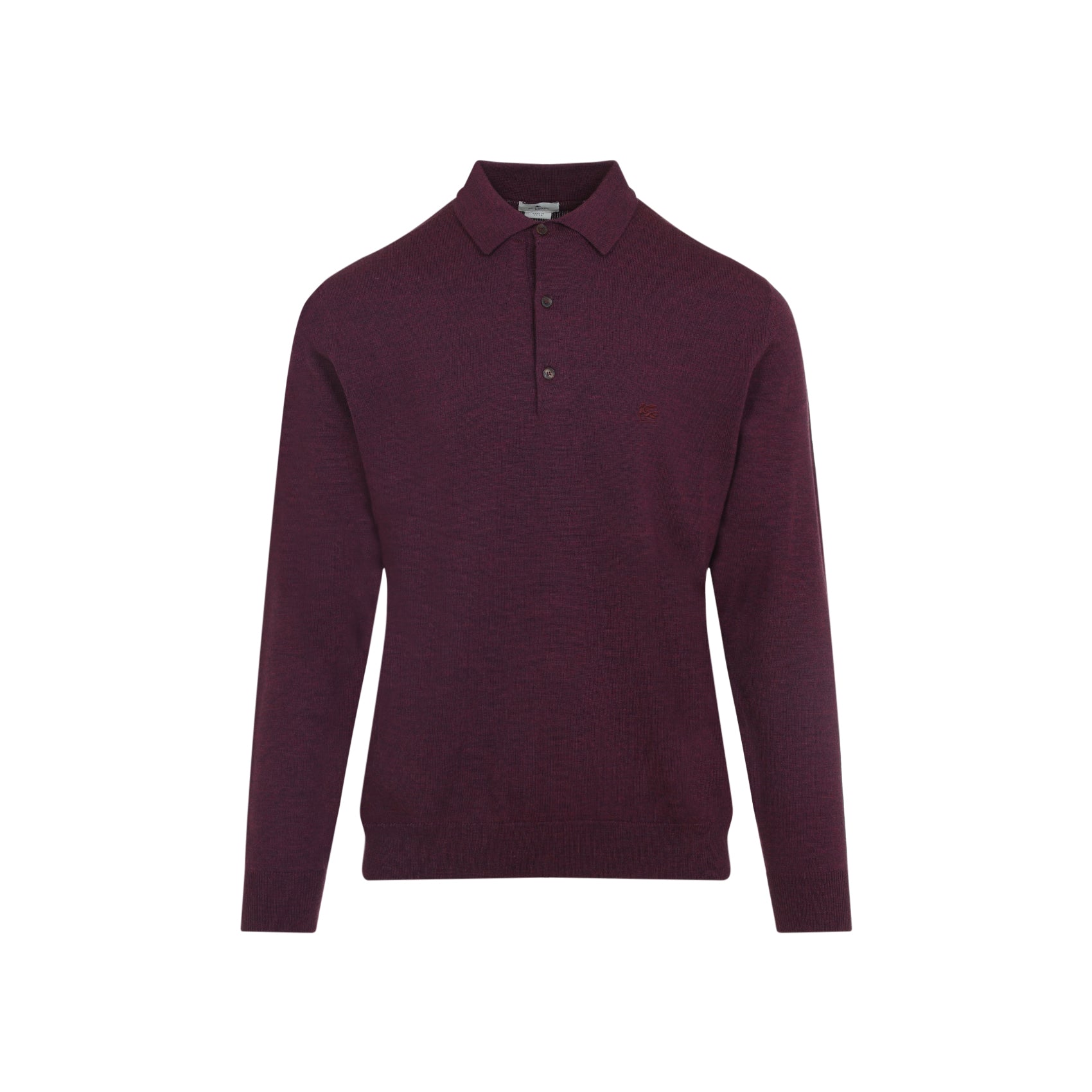 knitted long sleeves polo-image-2