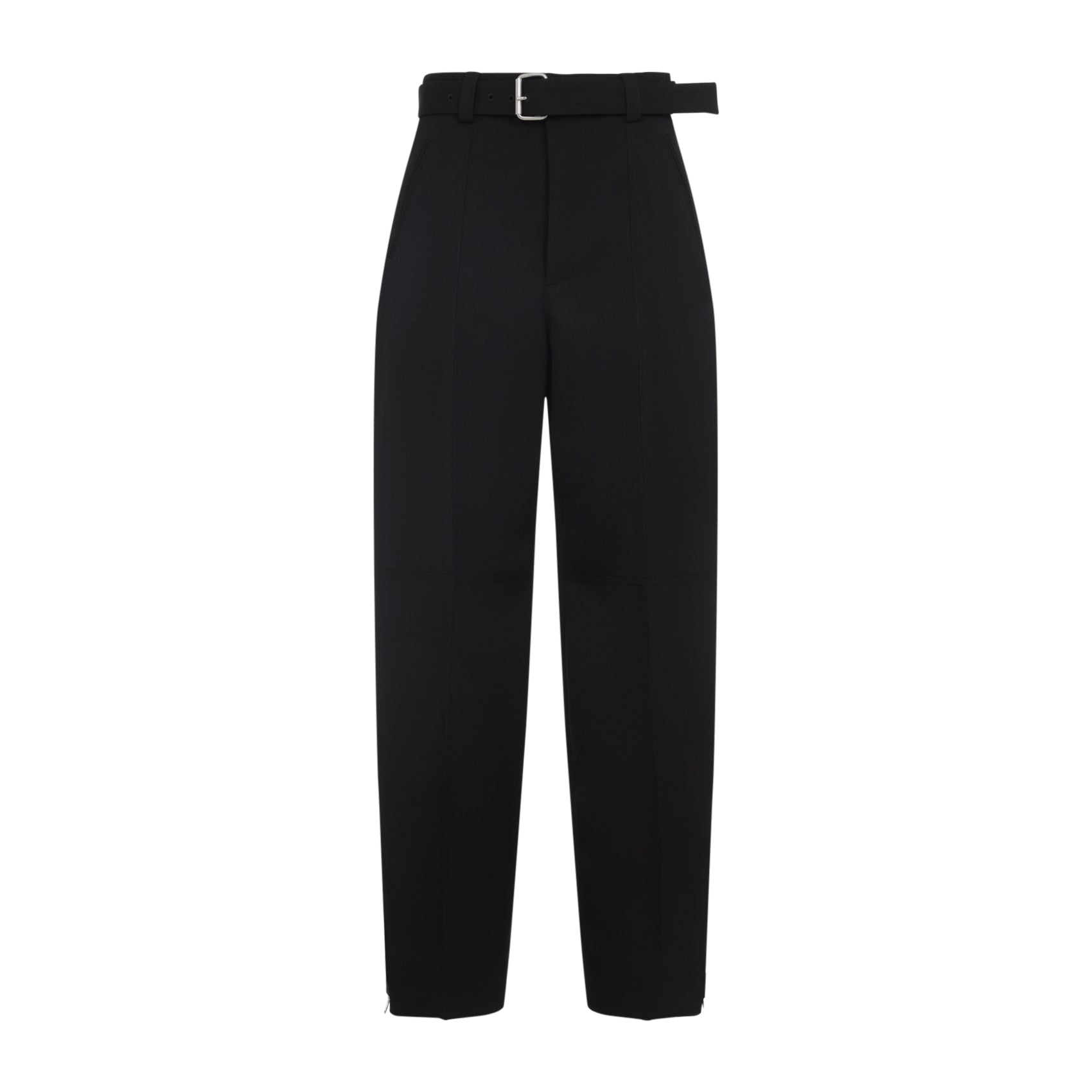 wool belted trousers-image-2