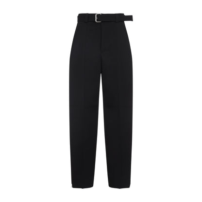 wool belted trousers-image-2