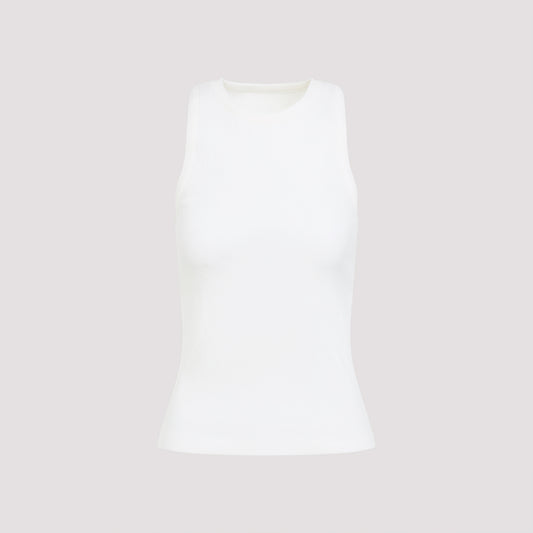 cotton ribbed tank top-image-1