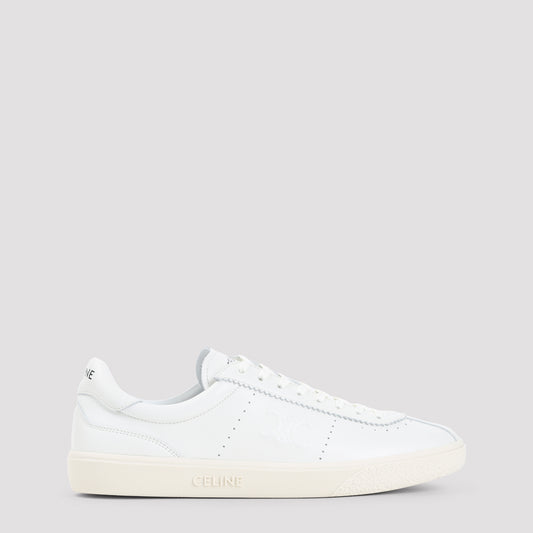 low lace-up sneakers with triomphe-image-1