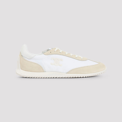 low lace-up sneakers with triomphe-image-3