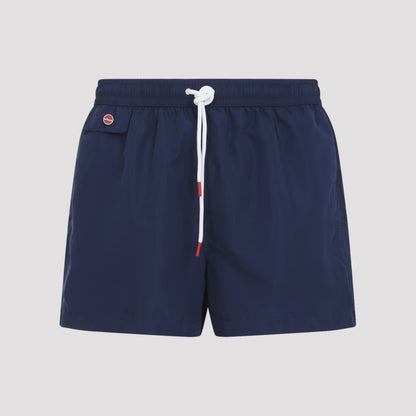 polyester swim shorts-image-3