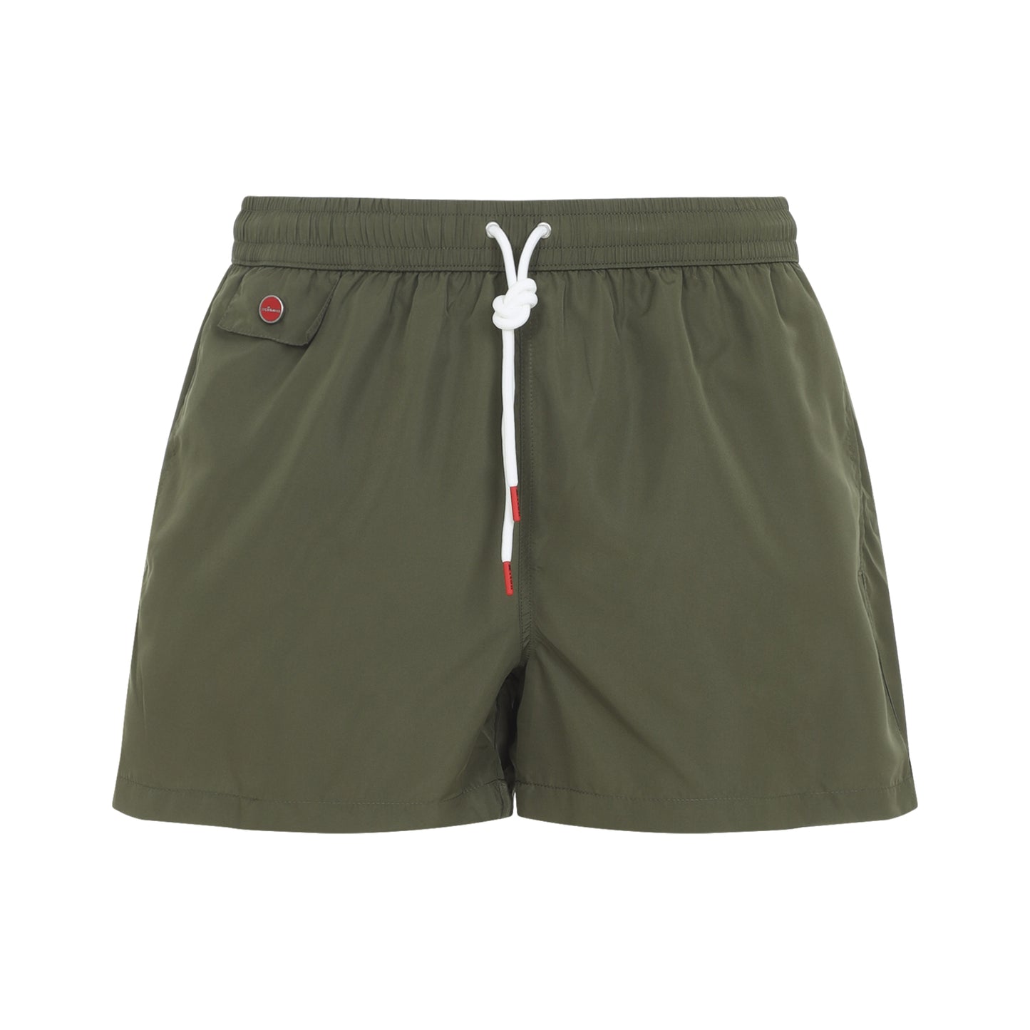 polyester swim shorts-image-2