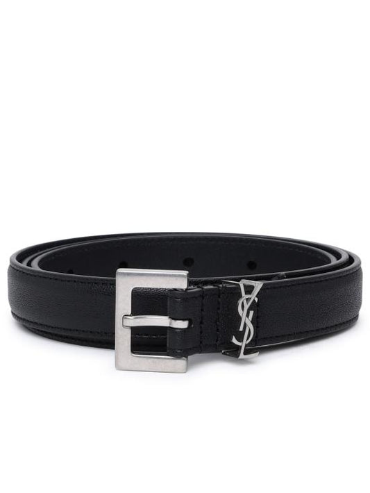 Leather belt
