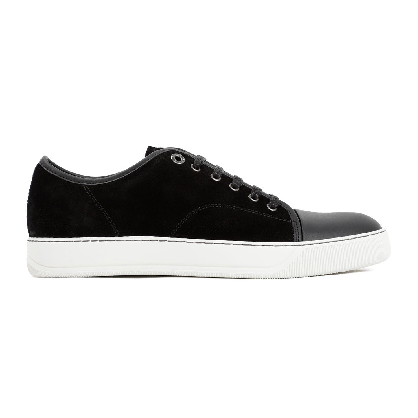 suede and nappa captoe low to sneakers-image-2