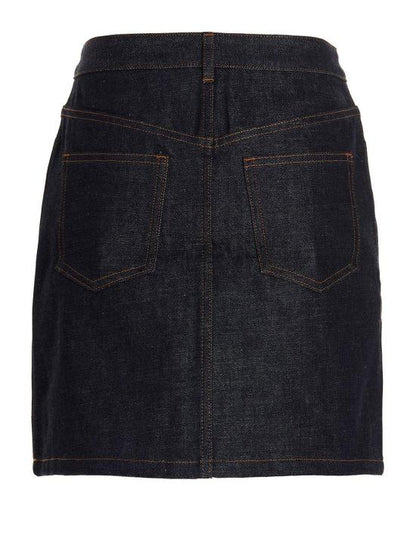 Denim skirt