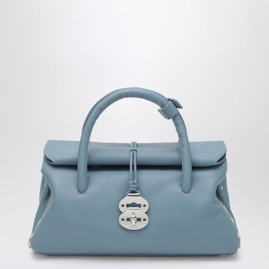 Small light blue Dotta Centauro tote bag