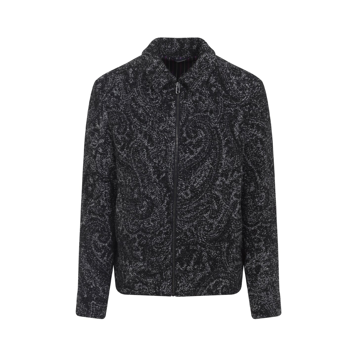 shirt collar bomber jacket-image-2