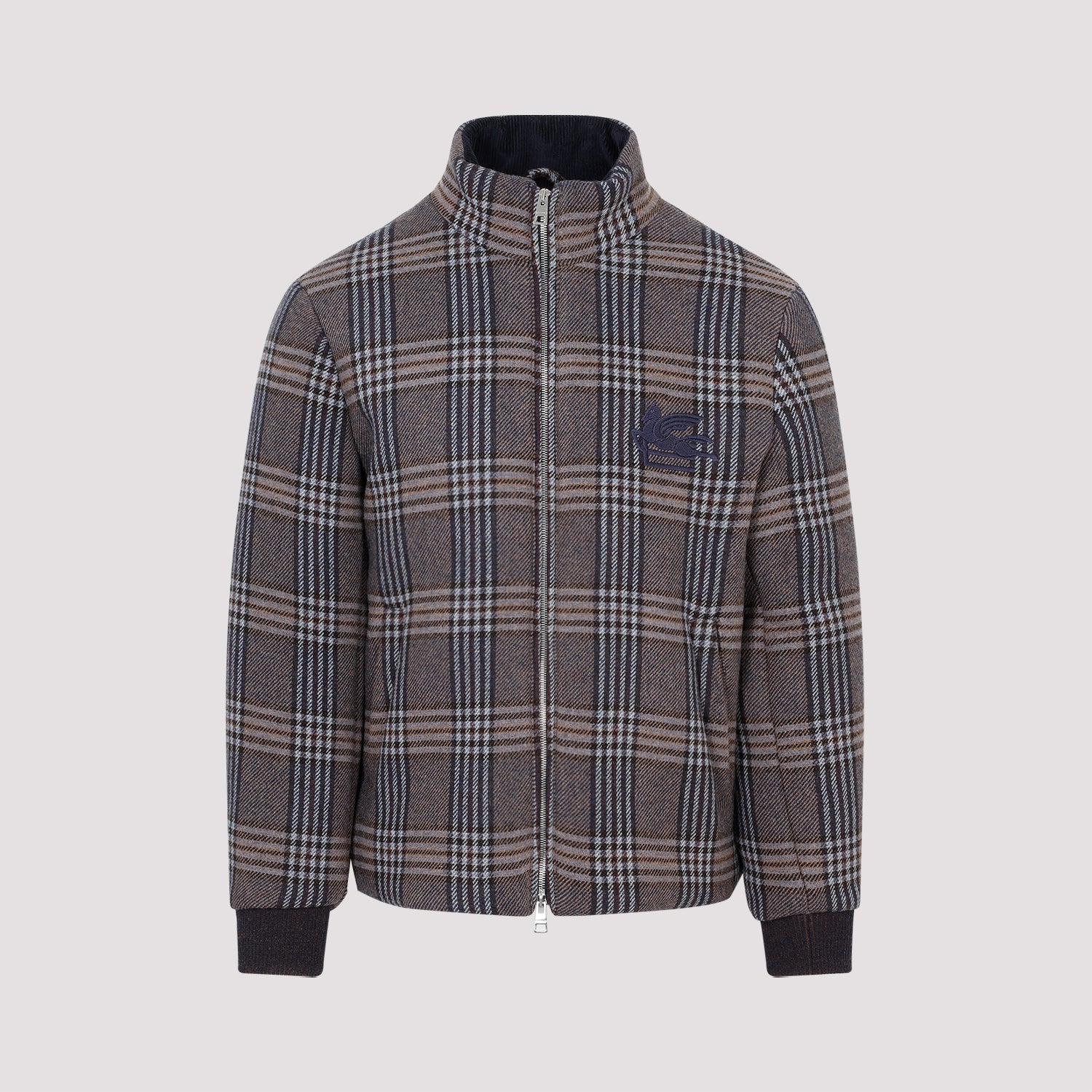 virgin wool padded jacket-image-1