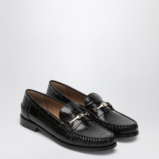 Dark Brown Moccasin New Vara Chain