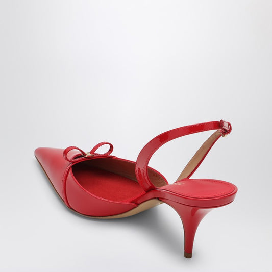 Gylla 70 Slingback In Flame Red