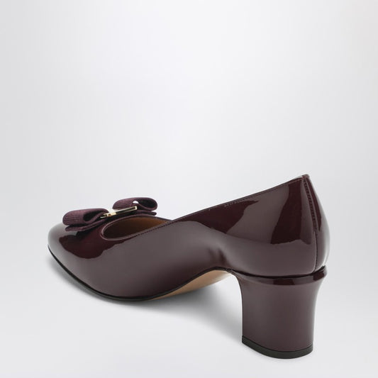 Plum Vara Bow Pumps