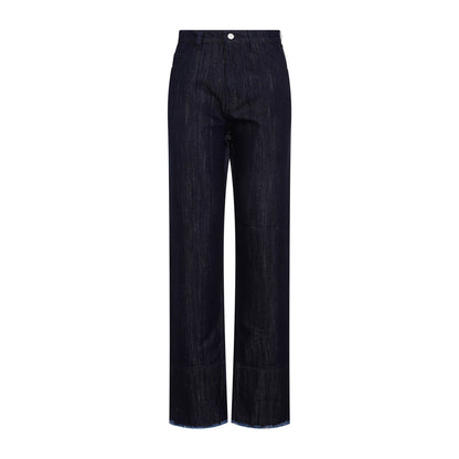 cropped high waist tapered jeans-image-2