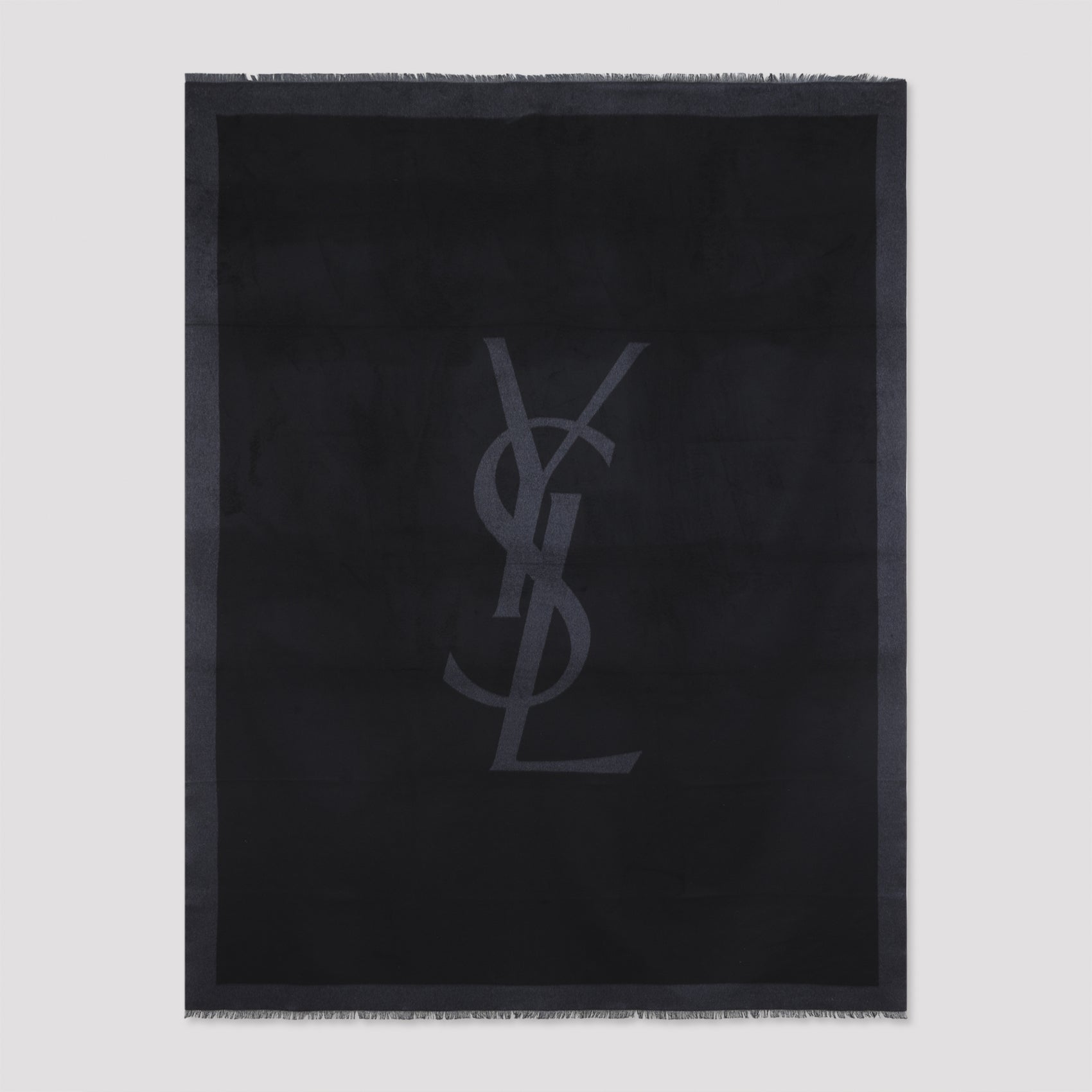 Black Silk Scarf