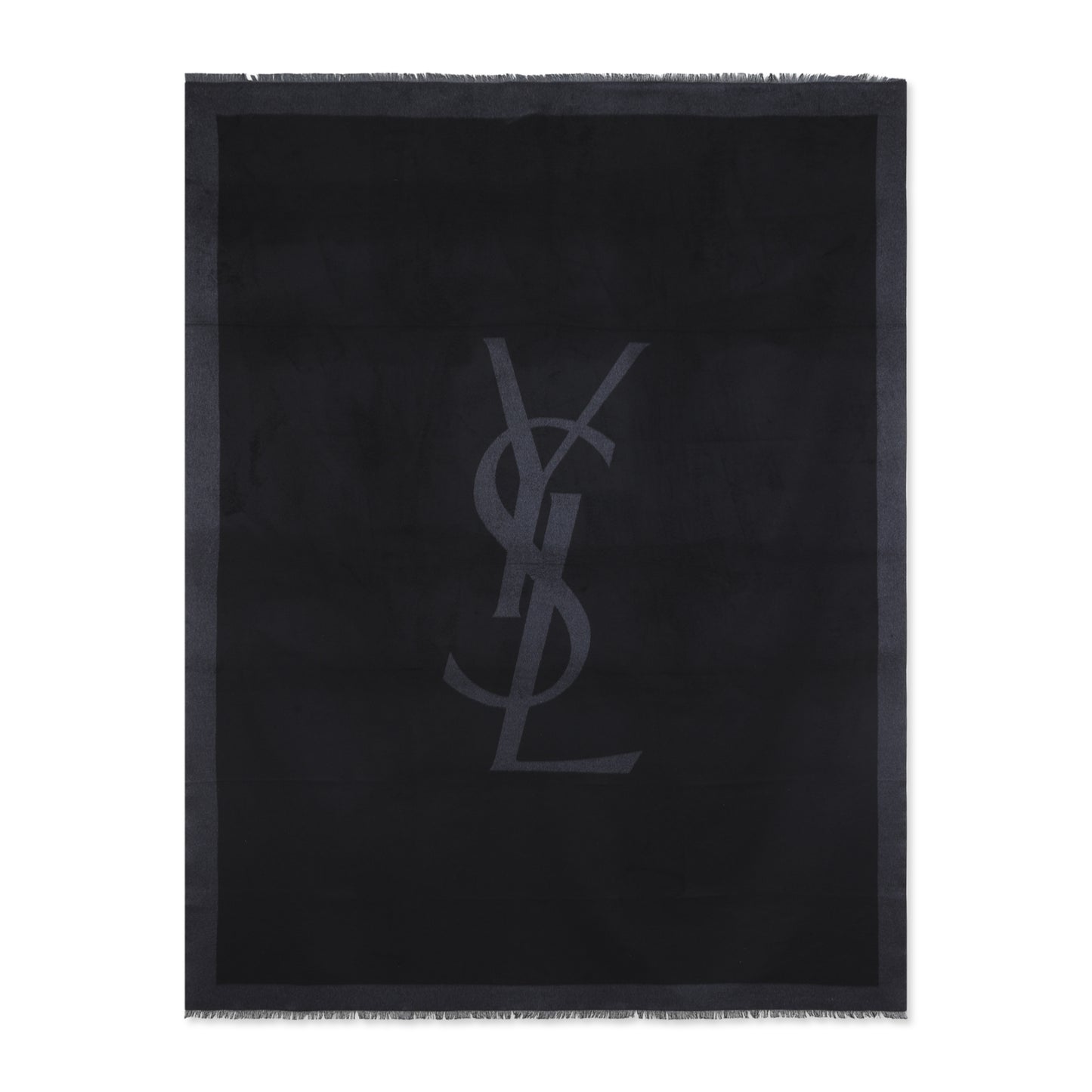 Black Silk Scarf