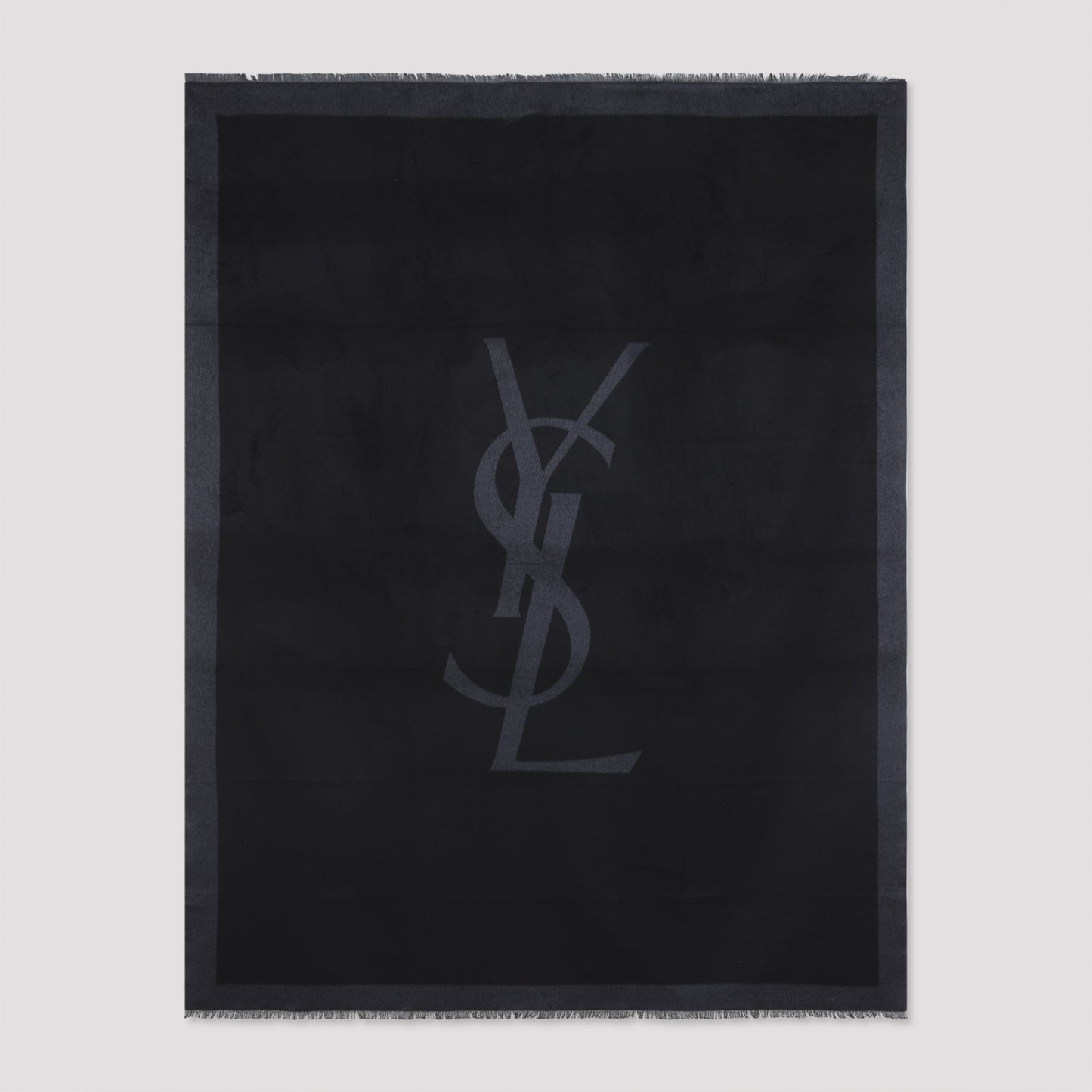 Black Silk Scarf