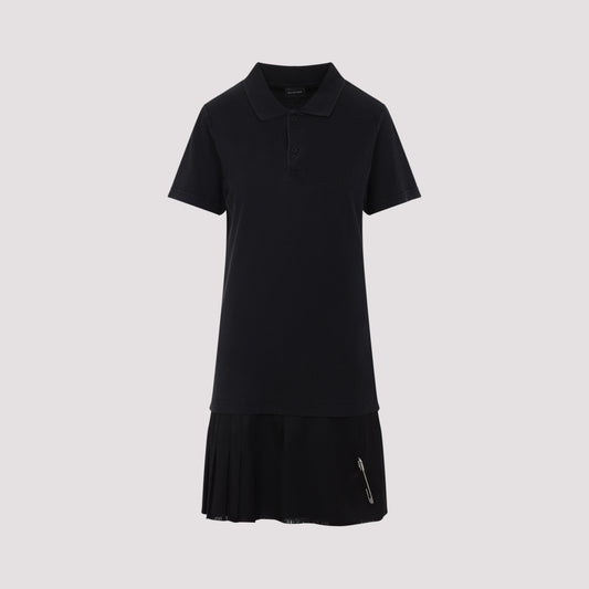 layered polo mini dress-image-1