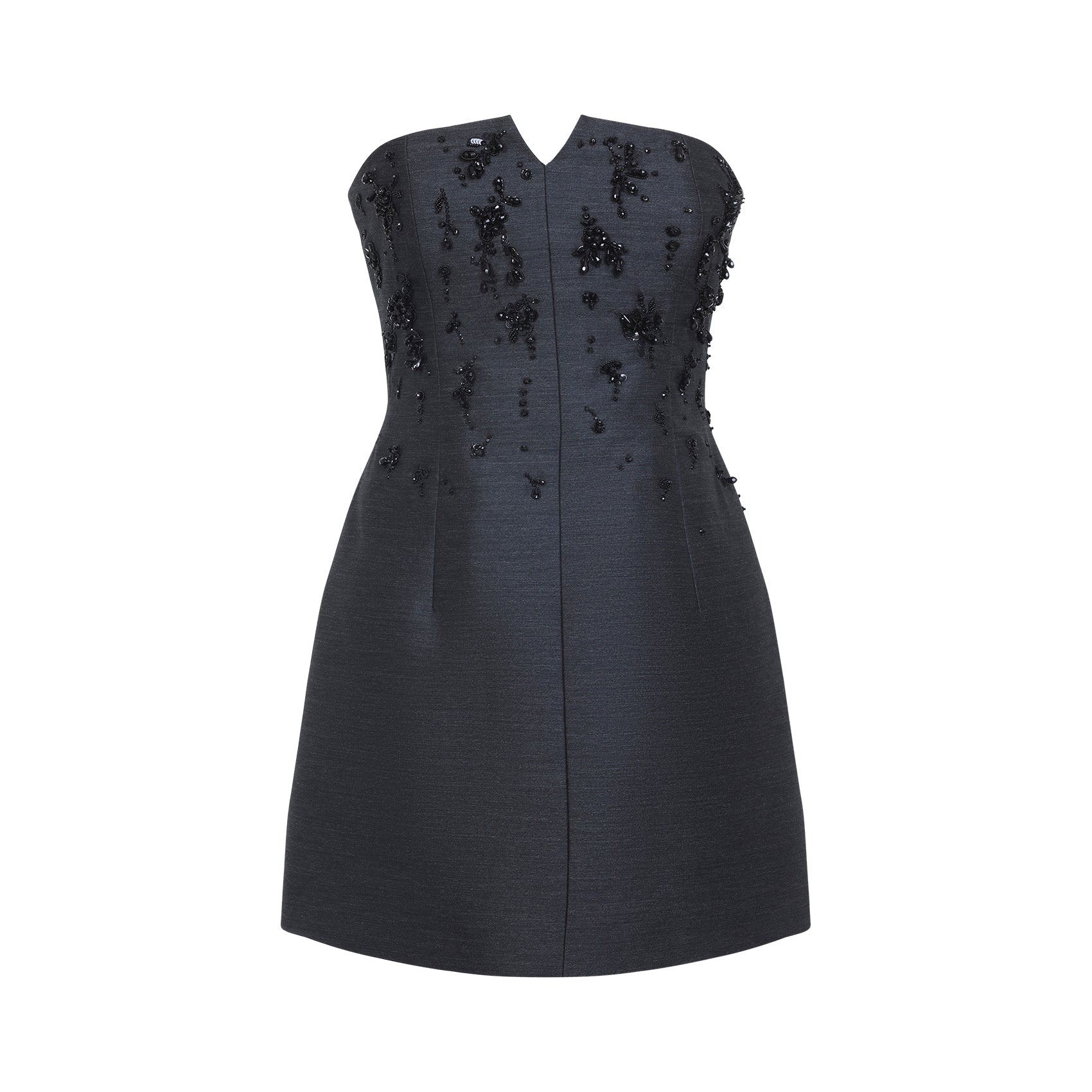 tailoring off shoulder dress-image-2